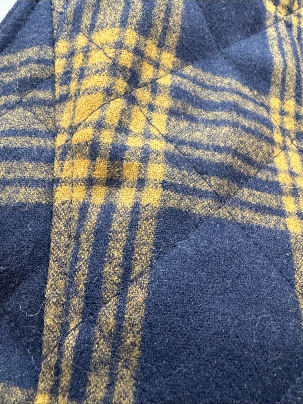 Pendleton Navy Quilted Jacket Interior Label - Picture 12 of 12